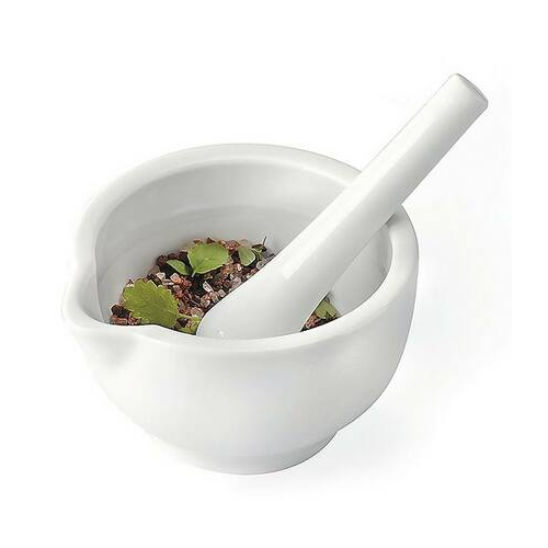Ступка с пестиком Мацино, 10 см, белая 89084 Gefu
