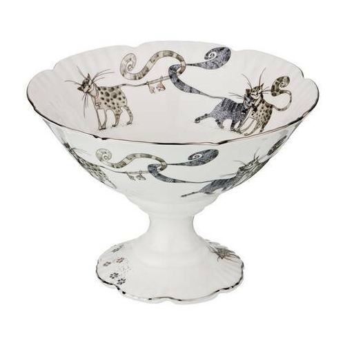 Ваза на ножке Котики, 19.5х14 см 264-987 Lefard