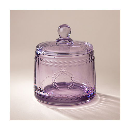 Емкость для хранения с крышкой Nature purple, 9.5х9.5х9.5 см 355-338 Lefard