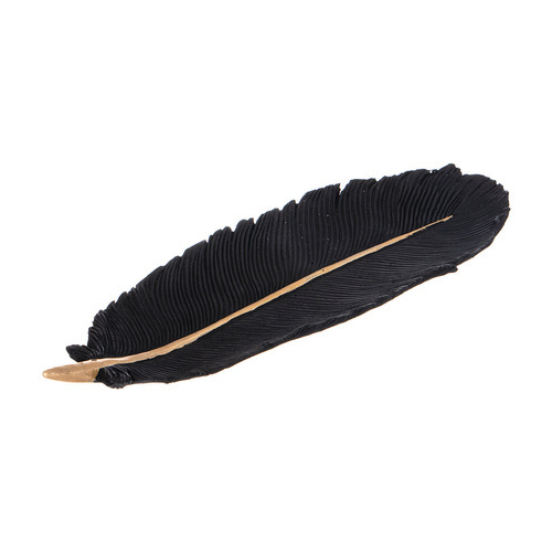 Блюдо декоративное Leaf, 28.5х10х3 см, черное 248-084 Lefard