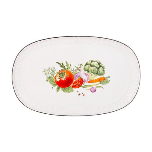 Блюдо овальное Kitchen passions, 36.5х23.1х2.3 см 189-480 Lefard