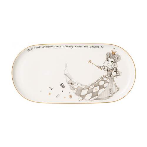 Блюдо овальное Wonderland, 30.5 см 590-527 Lefard