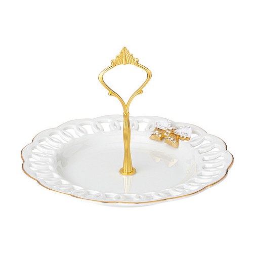 Блюдо с металлической ручкой Venezia, 20 см 55-3019 Lefard