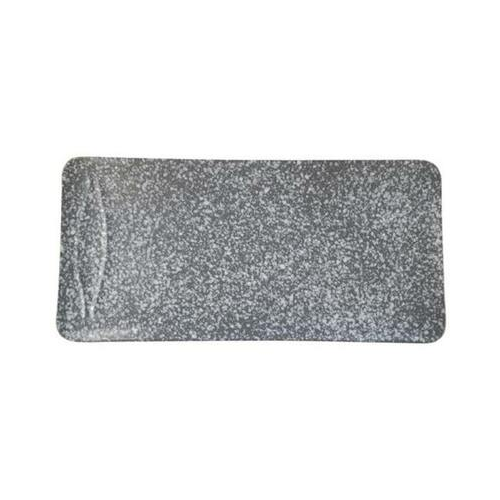 Блюдо прямоугольное Laps White Pepper, 37x18 см, серое ALPARNA92011002 Ariane