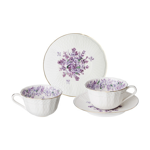 Чайный набор Lilac, на 2 персоны, 4 пр. 760-758 Lefard