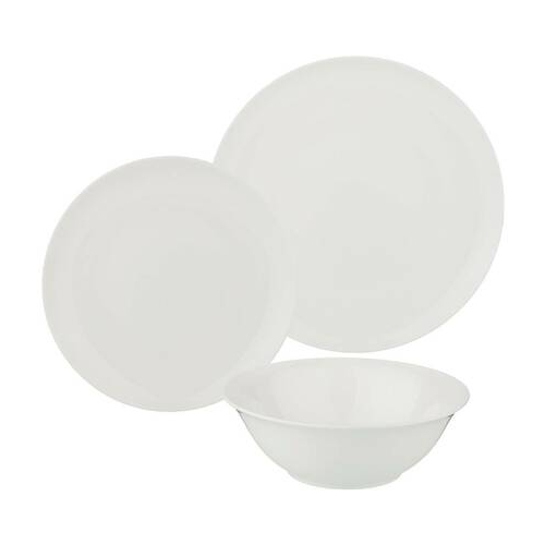 Столовый набор посуды Silk, на 4 персоны, 12 пр., белый 415-2023 Lefard