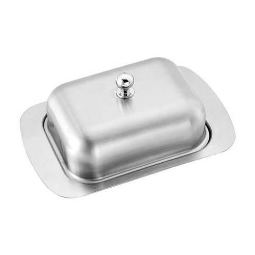Масленка Agness с металлической крышкой,19х12х7 см 912-016 Agness
