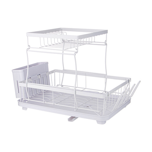 Сушилка для посуды Agness, 43х30х31 см, белая 917-105 Agness