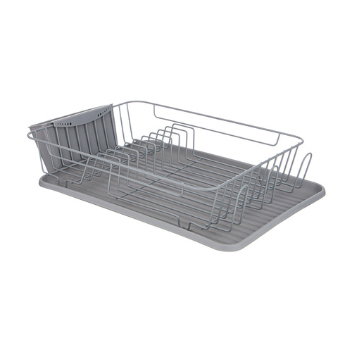Сушилка для посуды Agness, 42.5х30.5х10 см, серая 917-102 Agness