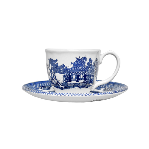 Чашка для эспрессо с блюдцем Blue Willow (90 мл) GR06_90ES Grace By Tudor