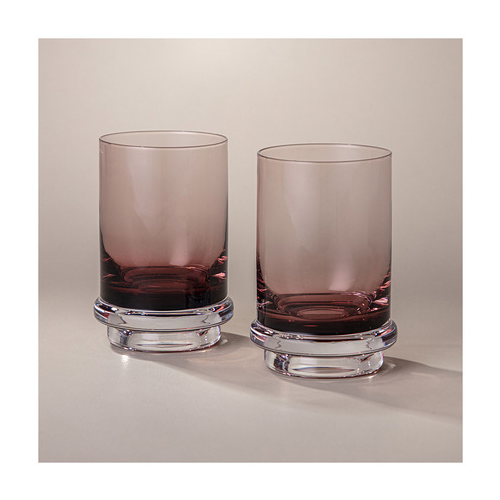 Набор стаканов для воды/сока Trendy purple (330 мл), 2 шт., фиолетовый 693-036 Lefard