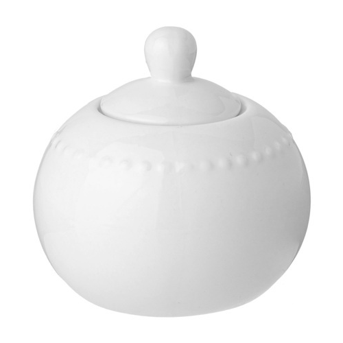 Сахарница Pearl (300 мл), 6.5х10 см, белая 425-037 Lefard