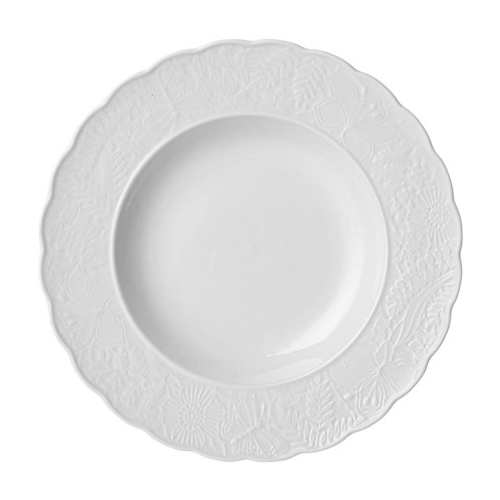 Тарелка суповая Lace, 23.5 см, белая 171-288 Lefard