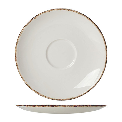 Блюдце Brown Dapple, 15 см, белое 3024203 Steelite