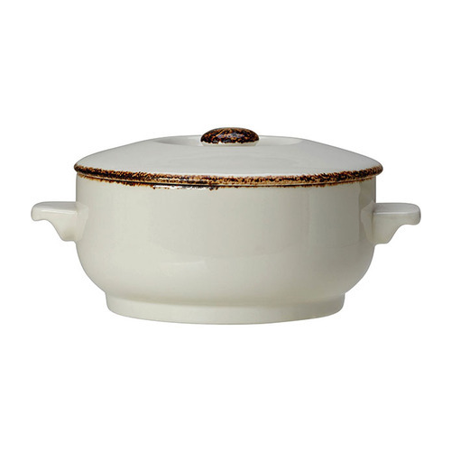 Чашка бульонная Brown Dapple (425 мл), белая 3120464 Steelite