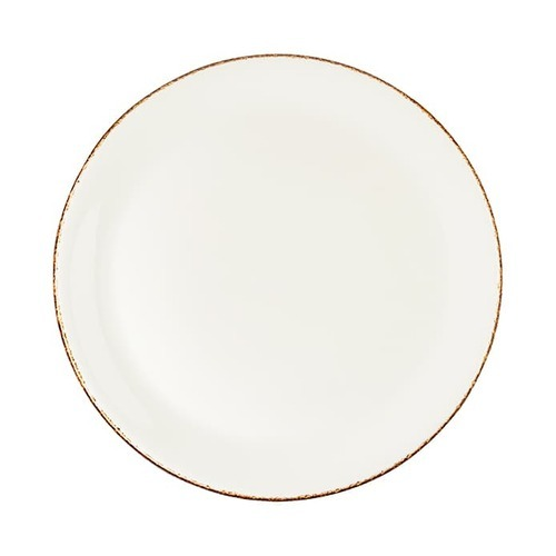 Тарелка обеденная Brown Dapple, 30 см, белая 3012612 Steelite