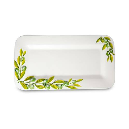 Блюдо прямоугольное Оливки 39х21х2.5 см EDW-1037V Edelweiss