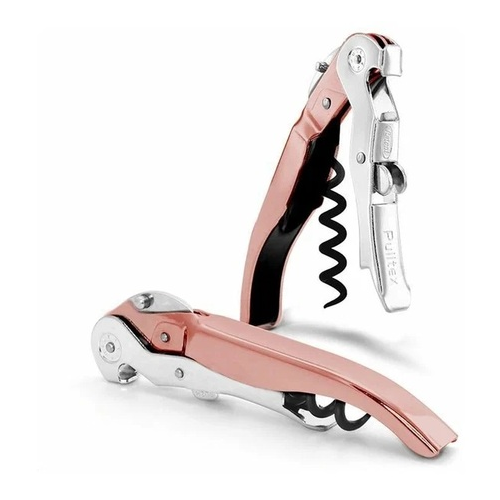 Штопор ClickCut Rose Corkscrew, розовый 109-122 Pulltex