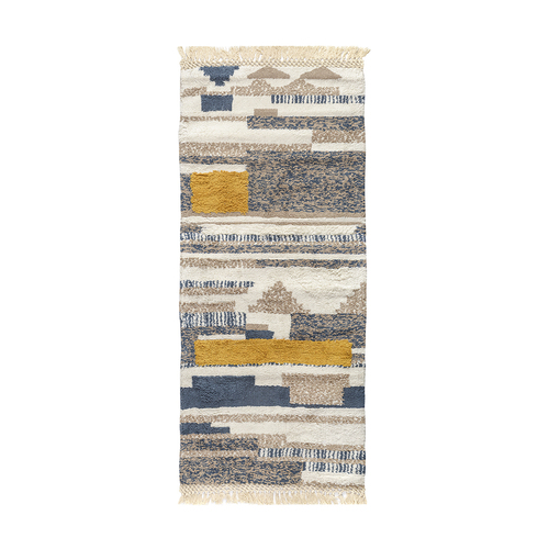 Ковер из хлопка "Kochi" Ethnic, 70x160 см TK22-DR0036 Tkano