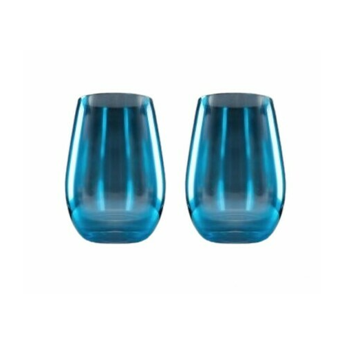 Набор стаканов Mirrors (465 мл), 2 шт., синий 3520012MR005-2 Stolzle