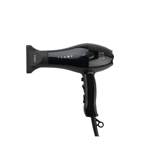 Фен YumMy Black 2000 Вт, ионизация, 1 насадка, черный HD1000-Black Dewal Beauty