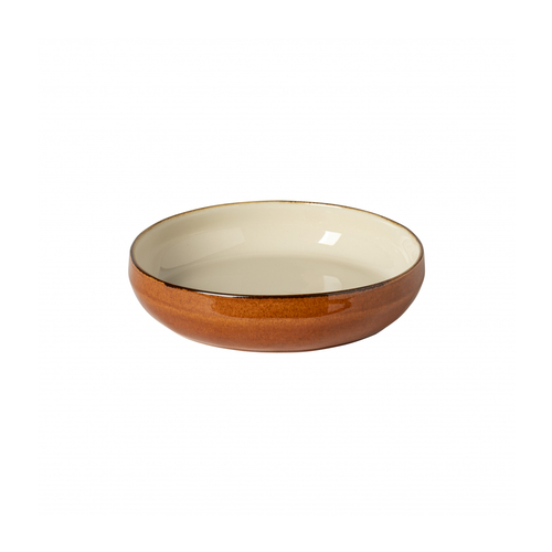 Тарелка для пасты Poterie (1050 мл), 21.9х5.1 см, коричневая VGP221-CRM Casafina By Costa Nova
