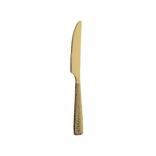 Нож столовый Martellato, 22 см, золотой цвет 1TG00003 Pintinox