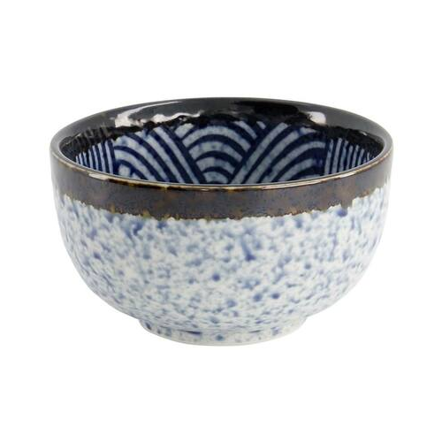 Салатник Aisai Seigaiha, 12.7х7 см, синий 18573 Tokyo Design