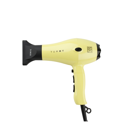 Фен YumMy Yellow, 2000 Вт, ионизация, 1 насадка, желтый HD1000-Yellow Dewal Beauty