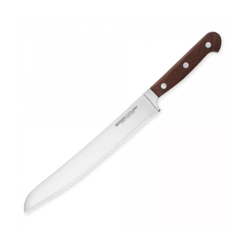 Нож для хлеба Classic Smoked Oak, 20 см BC210220 BERGER CUTLERY