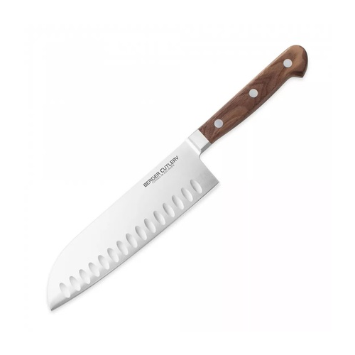 Нож поварской Сантоку Classic Walnut, 18 см BC200916 BERGER CUTLERY