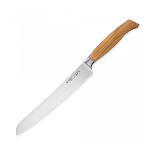 Нож для хлеба Ergo Line Olive, 22 см BC100222 BERGER CUTLERY
