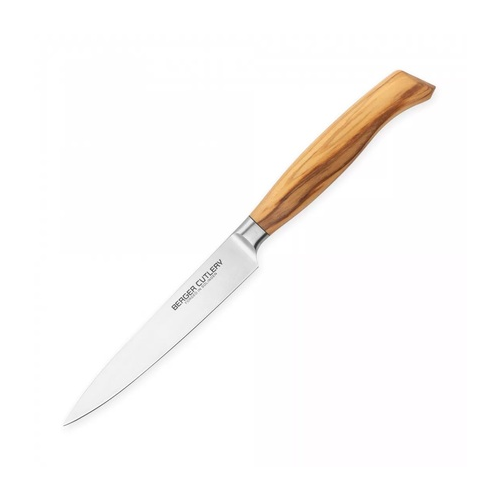 Нож для чистки и нарезки Ergo Line Olive, 12 см BC101312 BERGER CUTLERY