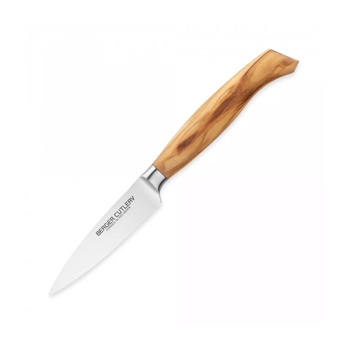 Нож для чистки и нарезки Ergo Line Olive, 9 см BC101309 BERGER CUTLERY