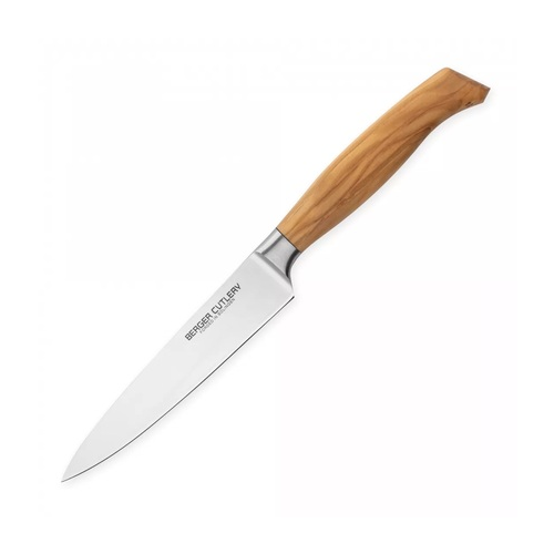 Нож универсальный Ergo Line Olive, 16 см BC101216 BERGER CUTLERY