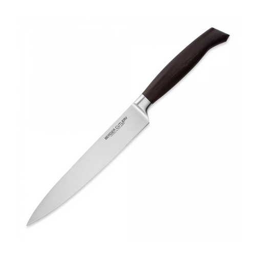 Нож для нарезки Ergo Line Smoked Oak, 21 см BC111221 BERGER CUTLERY
