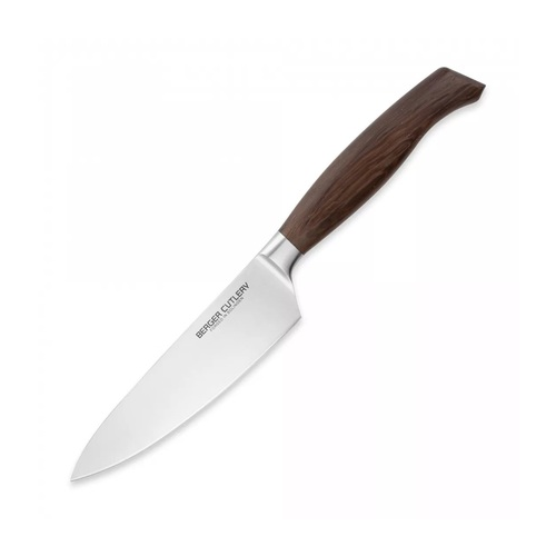 Нож поварской Шеф Ergo Line Smoked Oak, 16 см BC110516 BERGER CUTLERY