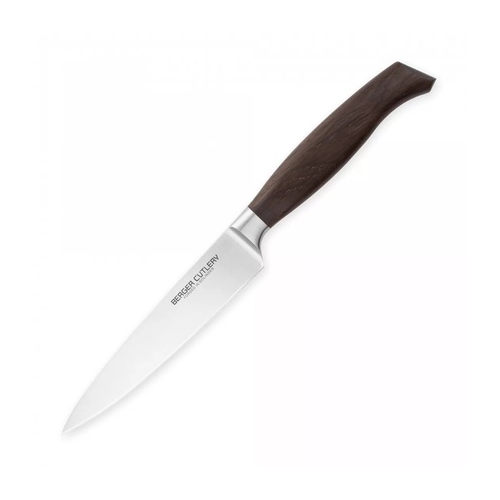 Нож универсальный Ergo Line Smoked Oak, 16 см BC111216 BERGER CUTLERY
