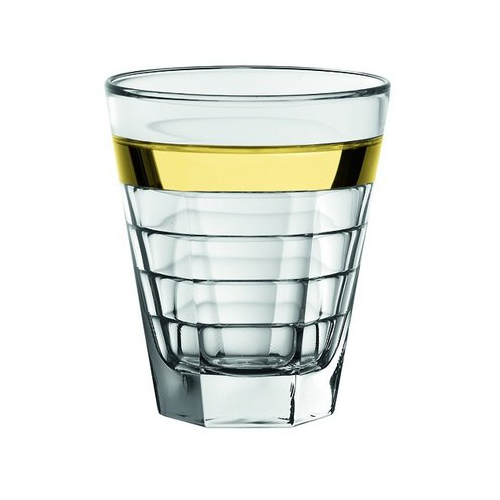 Стакан низкий, с золотой полосой (280 мл) 64427E Vidivi