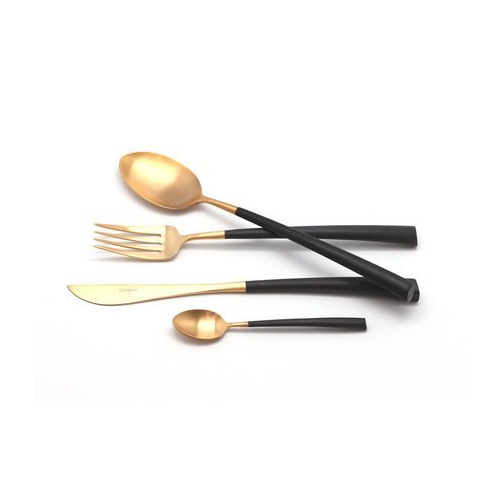 Набор столовых приборов Noor gold, матовые, 24 пр. NO.006.GB Cutipol