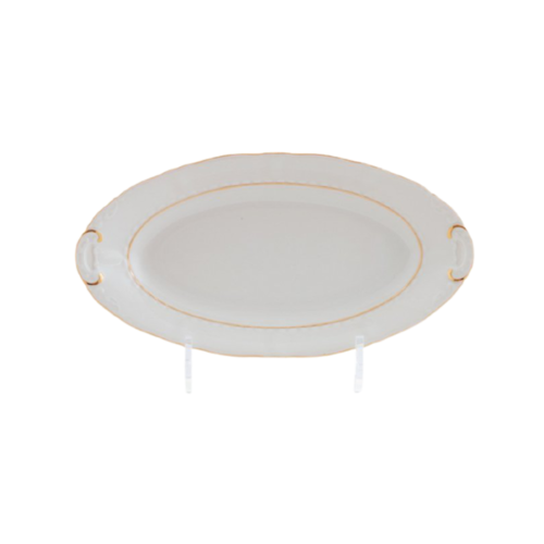 Блюдо овальное Соната Тонкое золото, 55.5 см 07111518-1139 Leander