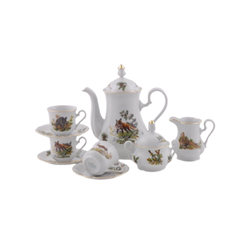 Сервиз кофейный Мэри-Энн Лесная сказка, 15 пр. 03160714-0363 Leander