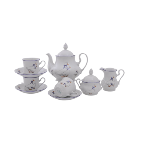 Сервиз чайный Гуси, 15 пр. 03160725-0807 Leander