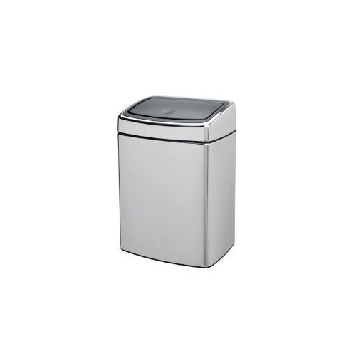 Ведро для мусора Touch Bin (10 л), 40.6х27.5х22.5 см,стальное 477225 Brabantia