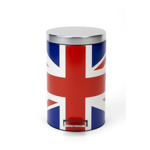 Ведро для мусора с педалью (12 л) МС, 40х35х25 см, Union Jack 479748 Brabantia