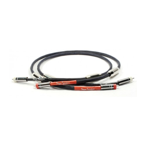 Межблочный аналоговый кабель Black rhodium ARIA DTC++ (BULET RCA-RCA) 1m