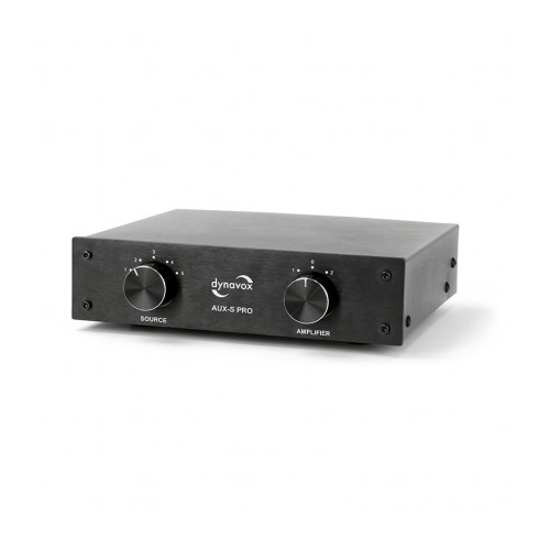 Аудио коммутатор Dynavox AUX-S PRO Black