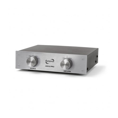 Аудио коммутатор Dynavox AUX-S PRO Silver