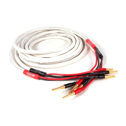 Кабель акустический Black rhodium TANGO 1.2 banan White 2.5m