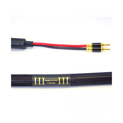 Кабель акустический Purist audio design Corvus Speaker Cable 2.5m (Banana) Luminist Revision